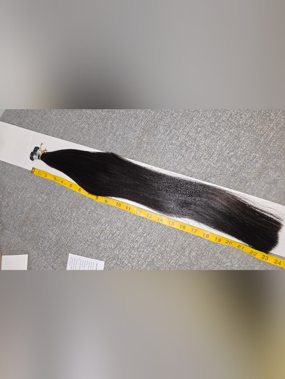 Double Drawn Genius Weft 100% Human Hair Extensions - 22" Natural Black 1B